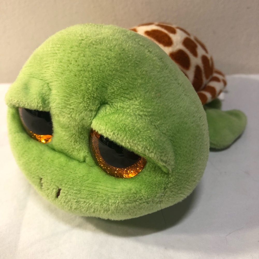 TY Zippy the turtle beanie plush